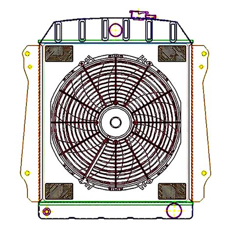 Griffin ExactFit ComboUnit Radiator Details For PartNumber CU 00328