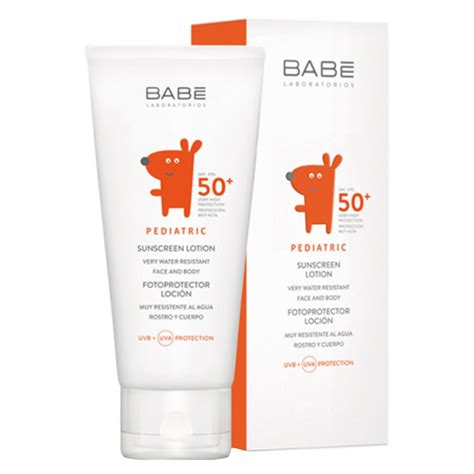Babe Pediatric Sunscreen Lotion Spf 50 Bebek ve Çocuk Güneş Losyonu 100 ml 8437011329400 Kozvit