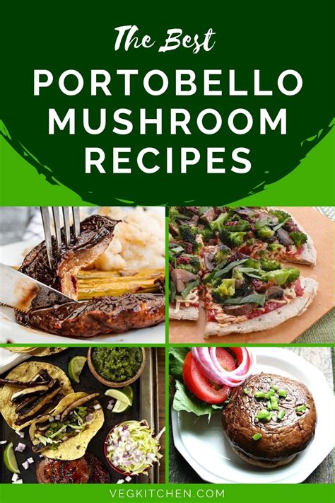 Best Portobello Mushroom Recipes - Easy & Delicious - Veg Kitchen