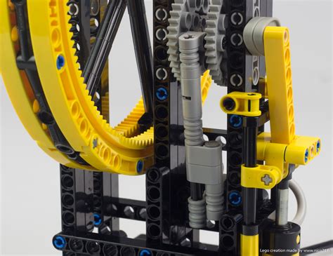 Vertical Lego Pneumatic Engine – Nico71's Technic Creations