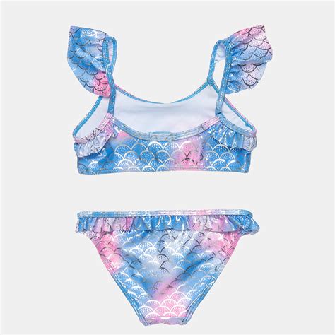 Bikini set True Blue with shiny details 6 16 years Alouette Βρεφικά Παιδικά Ρούχα