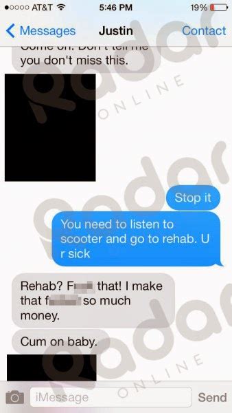 Kachi Zone S Blog Justin Bieber Text Selena Gomez Nude Photos They Exchange Curses