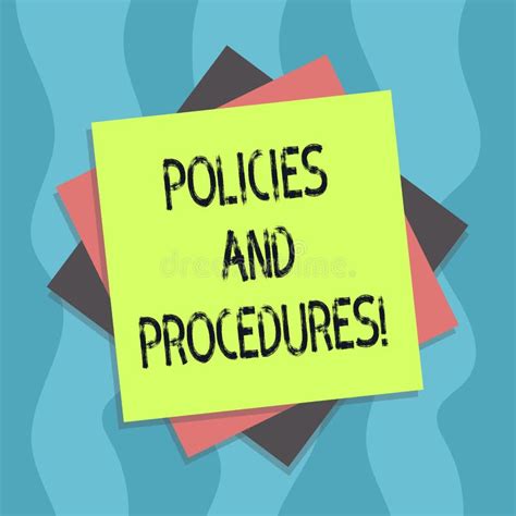 Policies Procedures Stock Illustrations 1172 Policies Procedures