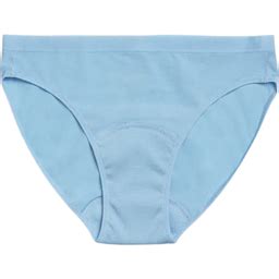 ImseVimse Teen Bikini menstruační kalhotky Light Flow světle modré Ecco Verde