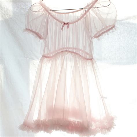 Sexy Lingerie Mini Dress Night Gowns Mesh Lace Soft Comfortable See Through Sleepwear Sets