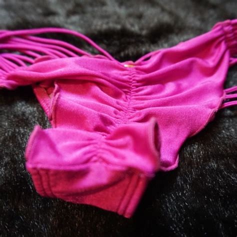 Luli Fama Swim Luli Fama Strappy Brazilian Cheeky Scrunch Bikini