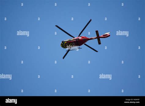 Air Ambulance Helicopter Stock Photo - Alamy