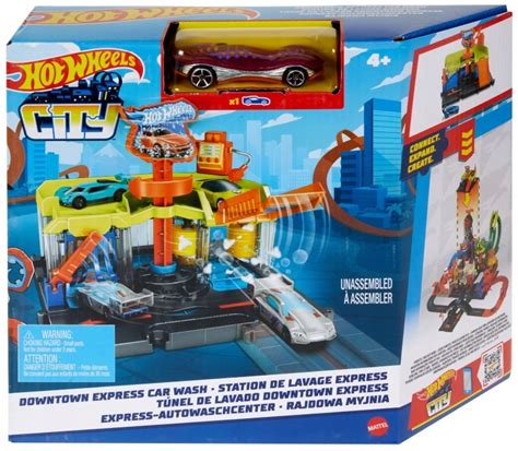 Hot Wheels City Ma Y Zestaw Rajdowa Myjnia Hdr Oficjalne Archiwum Allegro