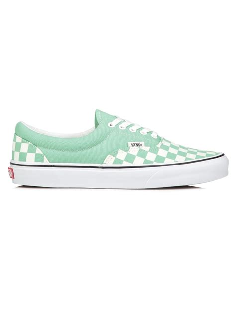 Vans Era Checkerboard Neptune Green Triads Mens From Triads Uk