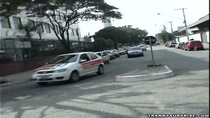 Blonde Transvestite Paola Lima Gets Fucked In The Ass By Yago Ribeiro