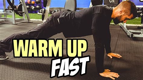 5 Minute Total Body Warm Up Routine Best Before Workout Youtube
