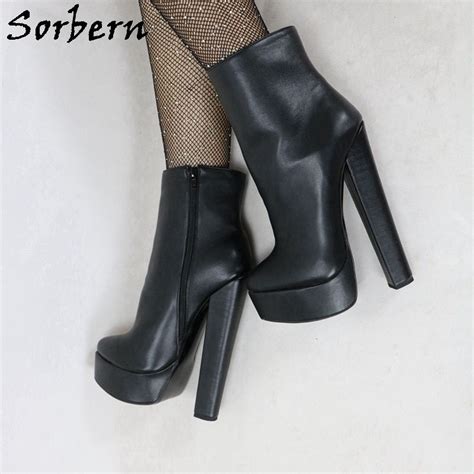 257 0us Sorbern 20cm Super High Heels Boots Sorbern High Platform