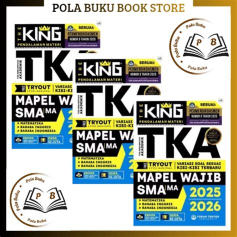 jual buku  king pendalaman materi tka mapel wajib  smama