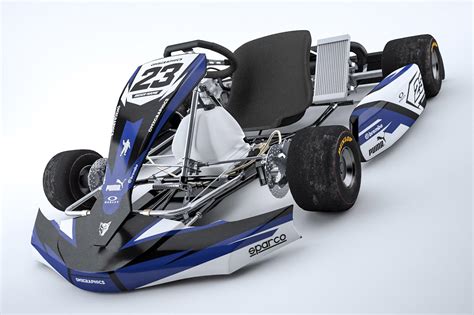 Tony Kart Graphics Kit Axle Omxgraphics Premium Quality