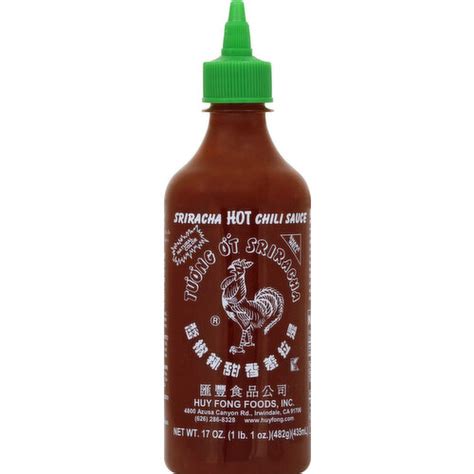Huy Fong Chili Sauce Hot Sriracha Brookshire S