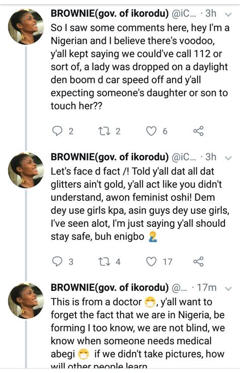 Naked Woman Thrown Out Of Moving Car At Ajah Photos Video