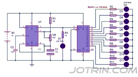 The Ultimate Guide To Cd4017 Decade Counter Ic Datasheet And Its Application Jotrin Electronics