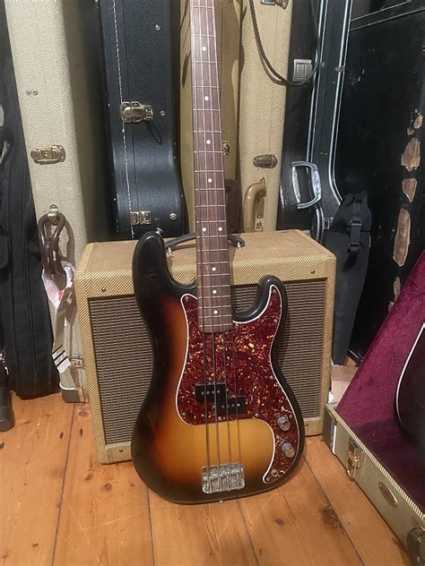 Squier Jv Precision Bass Sunburst Reverb