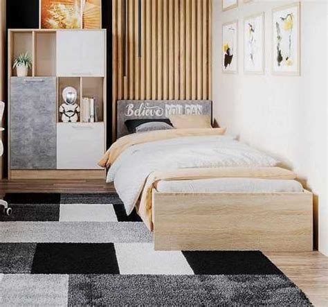 Кровать 90см Колибри Лофт дуб сонома Санкт-Петербург | Мебель и ...