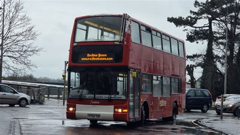 2 Survivor Y734 TGH Redline Volvo B7TL Plaxton President 2 ZF