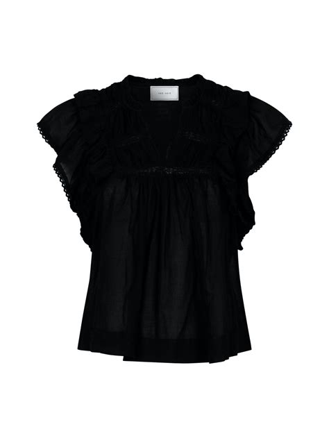 Neo Noir Top Jayla S Voile Black