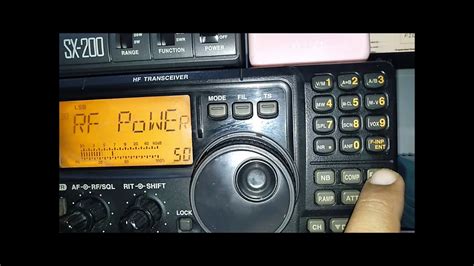 Icom Ic 718 Hf Radio Review Singkat Youtube