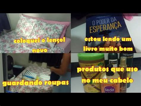 Coloquei O Len Ol Novo Na Cama Pintei O Cabelo Mostrando Os Produtos