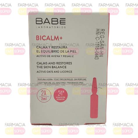 BABE BICALM 2 AMPOLLAS 2ML Farmacia Emy