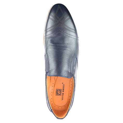 ᐉ Туфли мужские осенние модельные Vitto Rossi р. 41 Синий (4451-41 ...