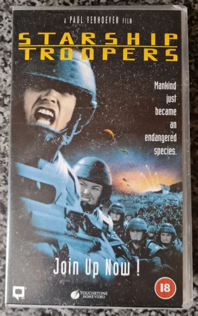 Starship Troopers Vhs Paul Verhoeven Eur Picclick Fr