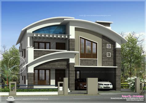 Modern villa exterior