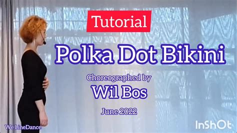 Tutorial Polka Dot Bikini Linedance YouTube
