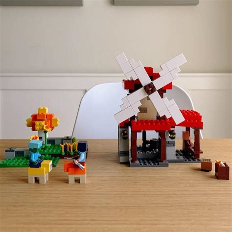 LEGO® Minecraft The Windmill Farm Buildable Video Game Toy 21262, 462 ...