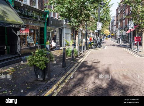 View Along Lambs Conduit Street Bloomsbury London Stock Photo Alamy