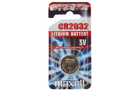 Батарейка Maxell CR2032 Coin Cell | 1 штука в комплекті