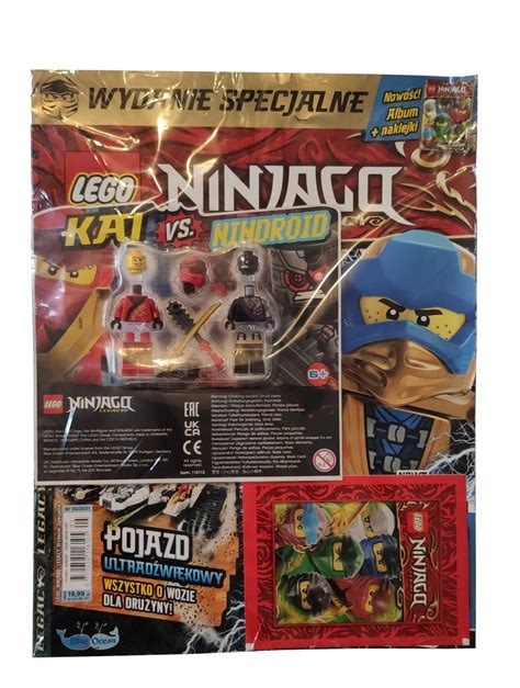 Magazyn Czasopismo LEGO Ninjago Legacy 05 2021 Kai Vs Nindroid 112113