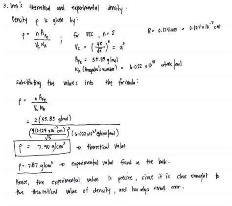 Solved 2 Show That The Atomic Packing Factor For BCC Is 0 68 3 Iron