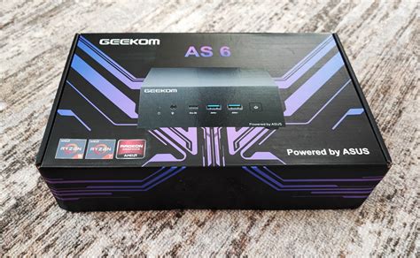 Обзор GEEKOM AS6 – мини-ПК, что тянет Cyberpunk 2077 и The Witcher 3