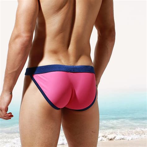 Desmiit Men Bikini Sexy Swim Briefs Low Rise Beach Surf Bathing Thongs G String Ebay