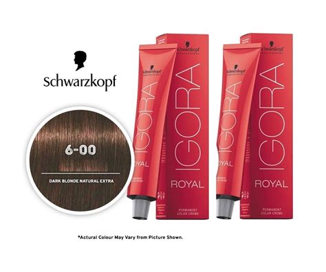 Schwarzkopf Igora Royal 7 57 Medium Blonde Gold Copper Permanent Colour 7 57 Pack Of 2