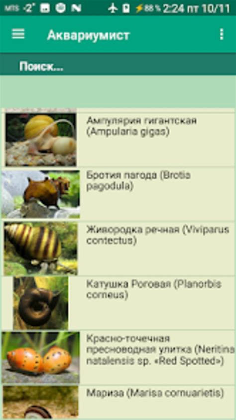 Справочник аквариумных рыбок for Android - Download