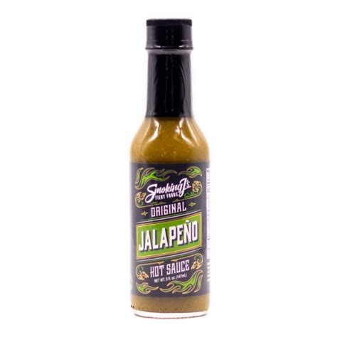 Original Jalape O Hot Sauce Smoking J S Fiery Foods