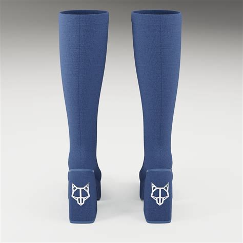 3D Model Naked Wolfe Cloth Boots VR AR Low Poly CGTrader