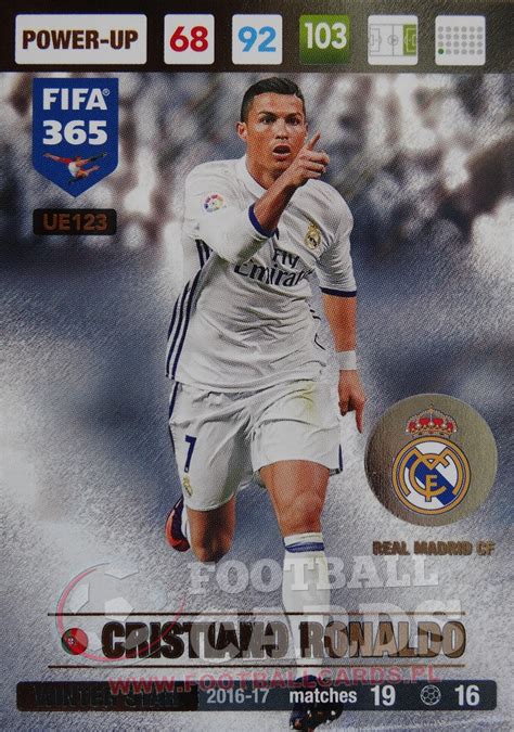 Update 2017 Fifa 365 Winter Star Cristiano Ronaldo 123 Footballcards