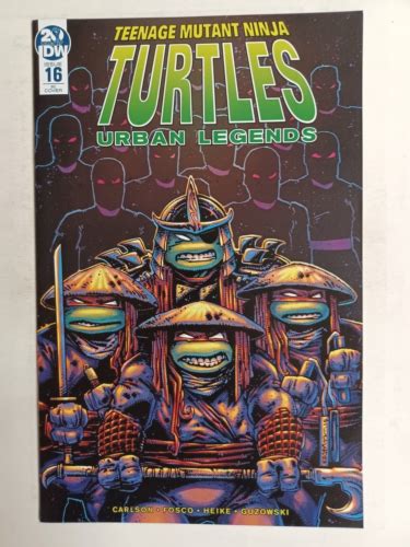 Teenage Mutant Ninja Turtles Urban Legends 16 1 10 RI Variant IDW