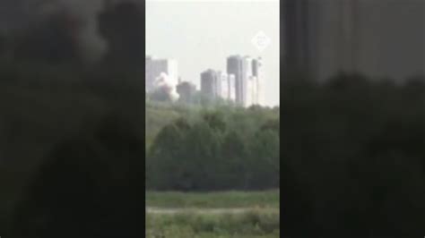 Drone Explosion In Moscow Caught On Camera Behind Rowers The Global
