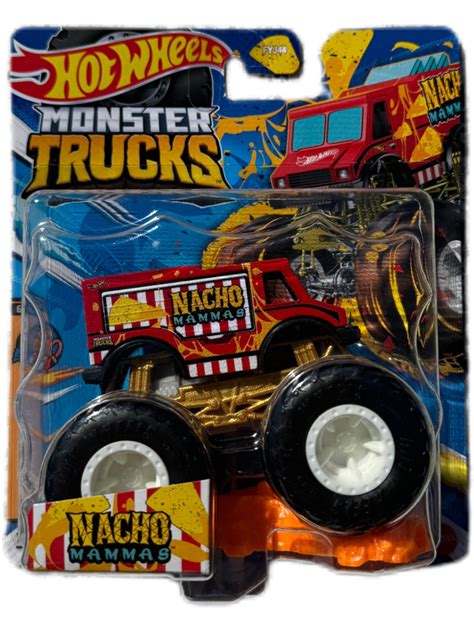 ᐉ Іграшкова машинка позашляховик Hot Wheels Monster truck Macho Mammas Snack Pack