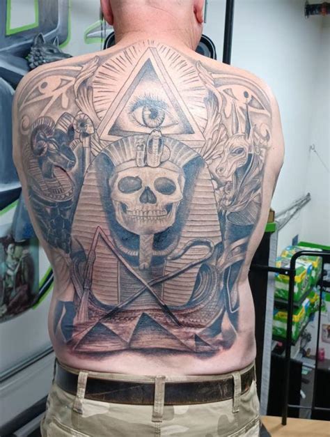 Egyptian Back Piece By Daddy Jack Tattoonow