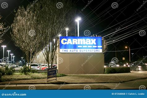 carmax  car store editorial stock photo image