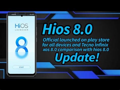 Tecno Mobiles HIOS 8 0 Launcher Update YouTube